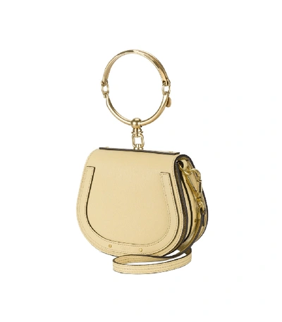 Shop Chloé Yellow Nile Bracelet Bag