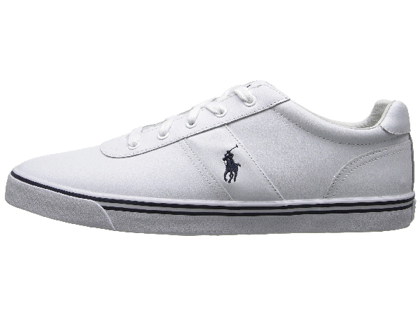 polo rl hanford white leather