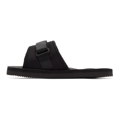 Shop Suicoke Black Padri Sandals