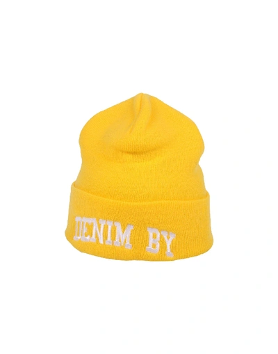 Shop Vanquish Hat In Yellow