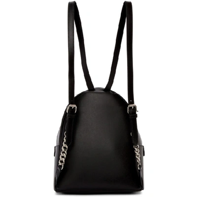 Shop Fendi Black Mini 'romantic Bow' Backpack