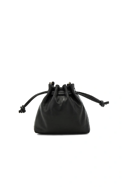 Shop Clare V Petit Henri Maison Bag In Black Nappa