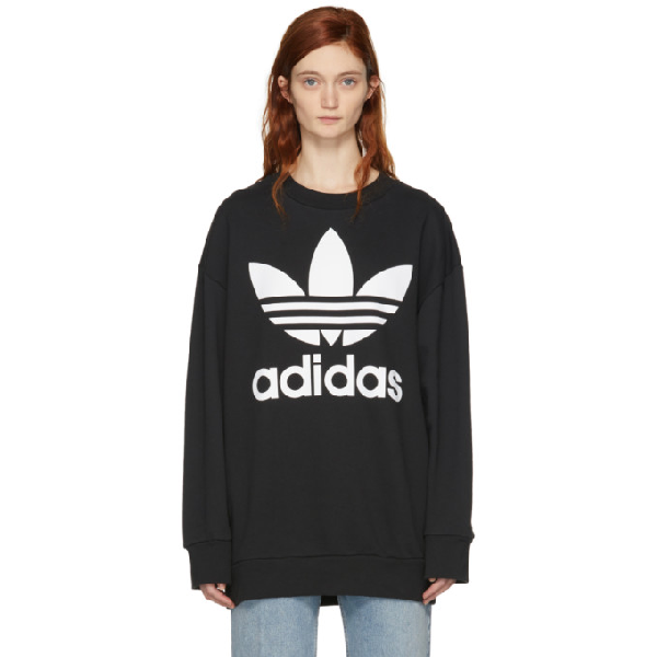 adidas long sweatshirt dress