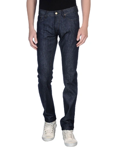 Shop Olaf Hussein Jeans In Blue