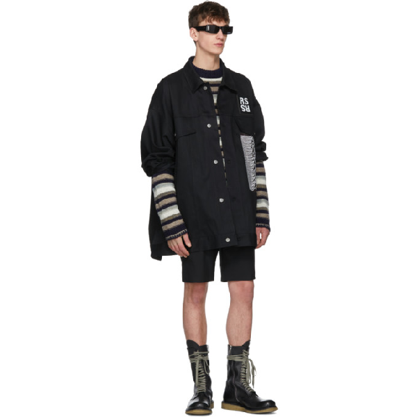 raf simons joy division denim jacket