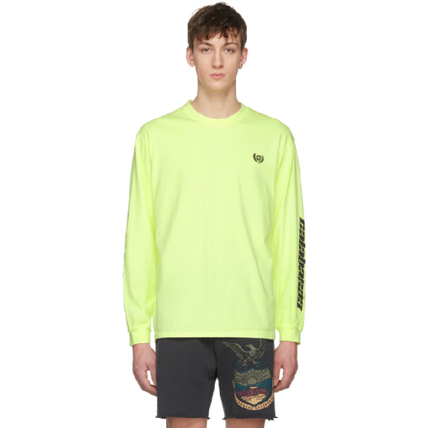 adidas yeezy calabasas long sleeves tee frozen yellow