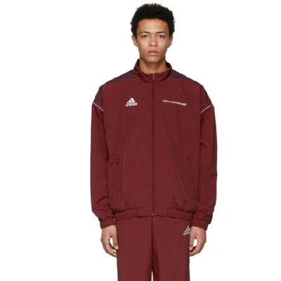 Gosha Rubchinskiy Burgundy Adidas Originals Edition Track Jacket