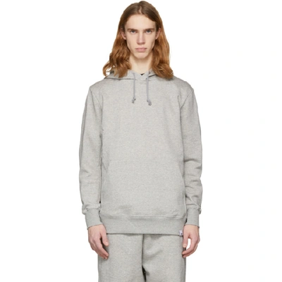 Shop Adidas Originals Grey Xbyo Edition Oth Hoodie In Medium Grey