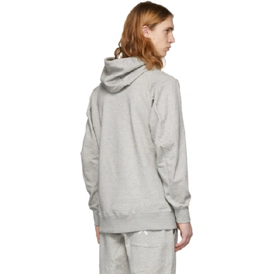 Shop Adidas Originals Grey Xbyo Edition Oth Hoodie In Medium Grey
