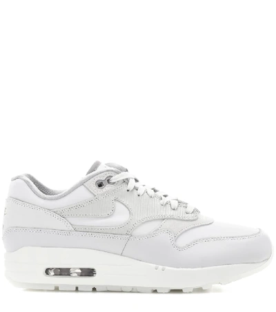 Shop Nike Air Max 1 Premium Suede Sneakers In Grey