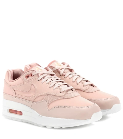 Shop Nike Air Max 1 Premium Sneakers In Pink