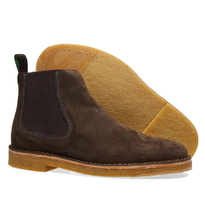 Shop Paul Smith Dart Chelsea Boot In Brown