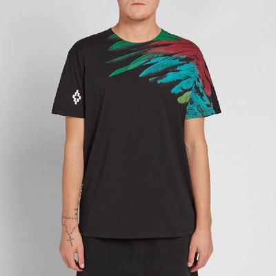 Shop Marcelo Burlon County Of Milan Marcelo Burlon Jer Tee In Black