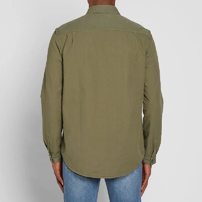 Shop Ymc You Must Create Ymc Doc Savage Shirt Jacket In Green