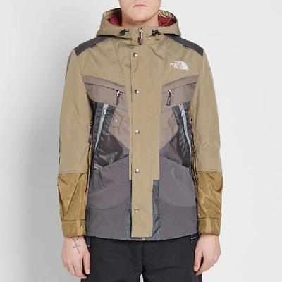 Shop Junya Watanabe Man X The North Face Backpack Jacket In Neutrals