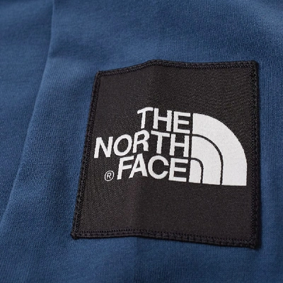 Shop The North Face Fine 2 Tee In Blue