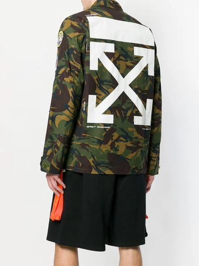 Shop Off-white Green