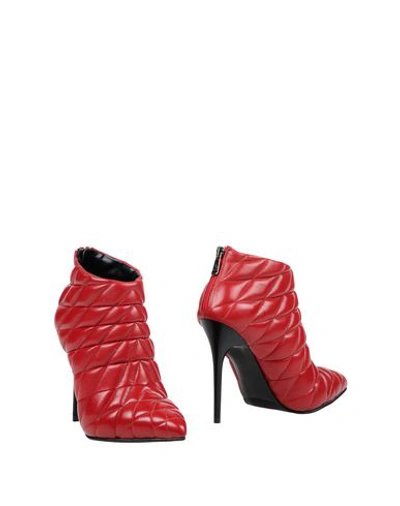 Shop Albano Ankle Boot In Red