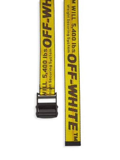 Shop Off-white Yellow Industrial Belt