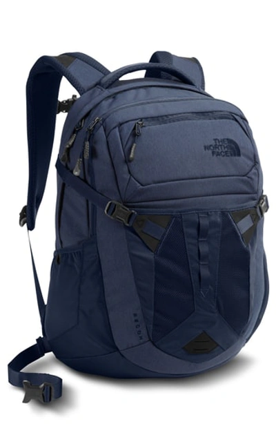 Shop The North Face Recon Backpack - Blue In Urban Navy Heather/ Navy