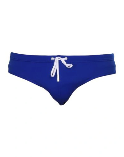 Shop Dsquared2 Swim Briefs In Blue