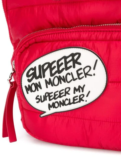 Shop Moncler Medium Kilia Backpack - Red