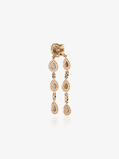 Shop Saqqara Brown Diamond Chandelier Earrings