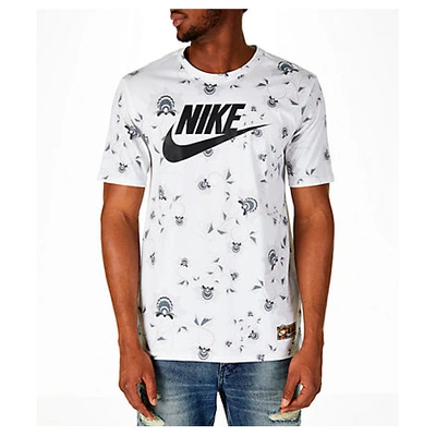 Shop Nike Men's Sportswear Floral T-shirt, White