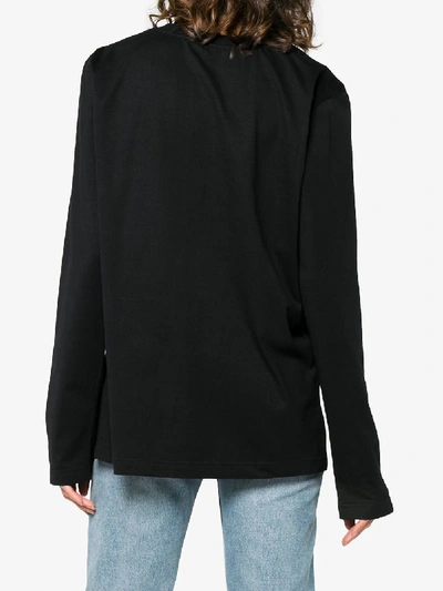 Shop Ashish Diamante Witch Top In Black