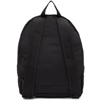 Shop Kenzo Black Logo Backpack In 99 Blacknv