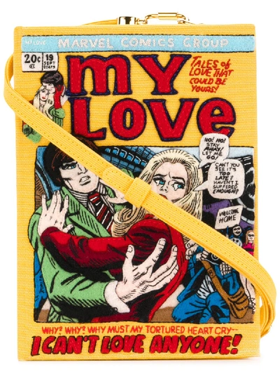 Shop Olympia Le-tan I Can't Love Anyone Clutch Bag