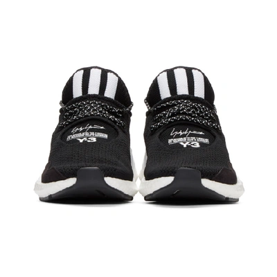 Shop Y-3 Black  Saikou Boost Sneakers