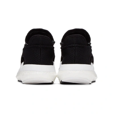 Shop Y-3 Black  Saikou Boost Sneakers