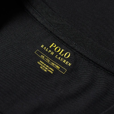 Shop Polo Ralph Lauren Crew Neck Tee In Black