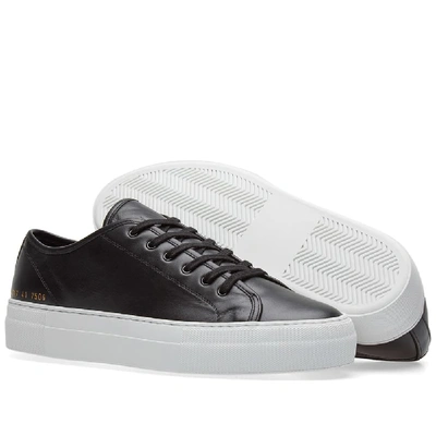 Shop Common Projects Woman By  Tournament Low Super Sole In Black