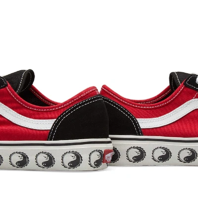 Vans Red And Black Style 36 Deacon Dane Reynolds Sneakers | ModeSens