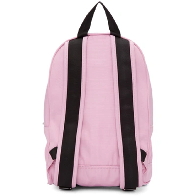 Shop Kenzo Pink Small Tiger Backpack In 32 - Kanvas