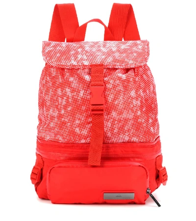 Shop Adidas By Stella Mccartney Bedruckter Rucksack In Red