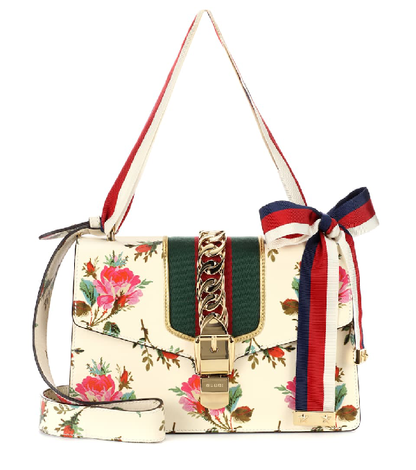 gucci sylvie small white