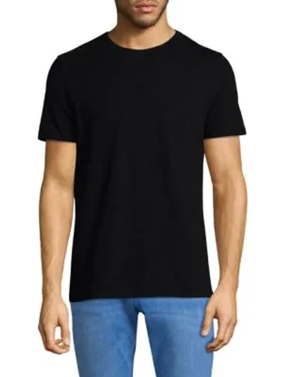 Shop Theory Short-sleeve Cotton Tee In Finch