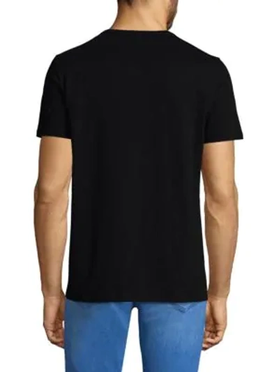 Shop Theory Short-sleeve Cotton Tee In Finch