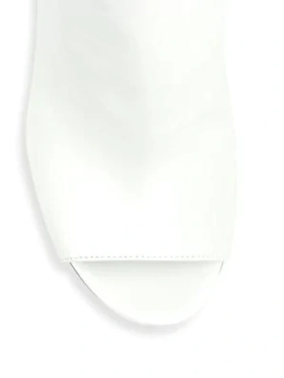 Shop 3.1 Phillip Lim / フィリップ リム Drum Leather Glove Slingback Booties In White