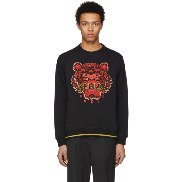 kenzo all black jumper