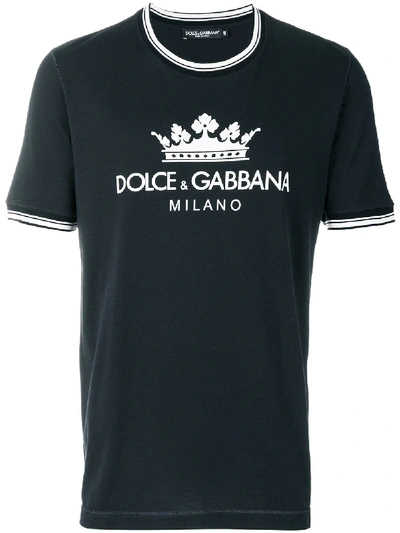 Shop Dolce & Gabbana Logo Print T-shirt