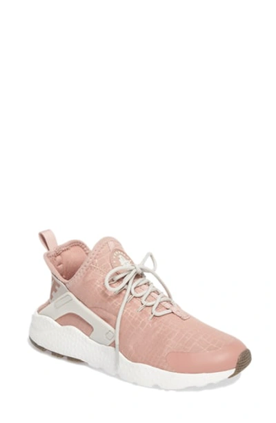 Shop Nike Air Huarache Sneaker In Particle Pink/ Bone/ White