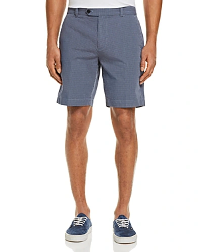 Shop Brooks Brothers Gingham Shorts In Navy