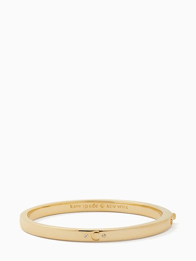 Shop Kate Spade One In A Million Initial Bangle In C