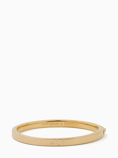 Shop Kate Spade One In A Million Initial Bangle In L