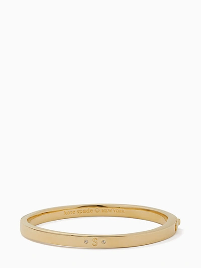 Shop Kate Spade One In A Million Initial Bangle In S