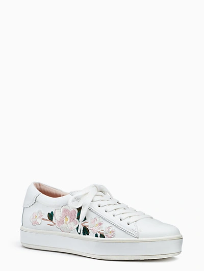 Shop Kate Spade Amber Sneakers In White